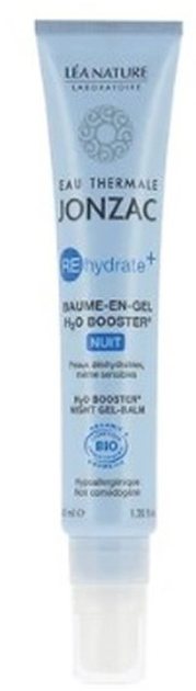 Balsam do twarzy Jonzac Rehydrate+ H2O Booster Night Gel-Balm 40 ml (3517360013887) - obraz 1