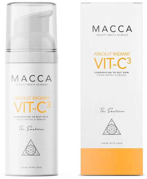 Емульсія для обличчя Macca Absolut Radiant Vit-C3 The Emulsion 50 мл (8435202410081) - зображення 1