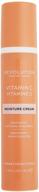 Крем для обличчя Revolution Skincare Make Up Vitamin C Moisture Cream 45 мл (5057566263580) - зображення 1