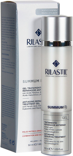 Żel do twarzy Rilastil Summum Rx Oily Skin Gel 50 ml (8428749893806) - obraz 1