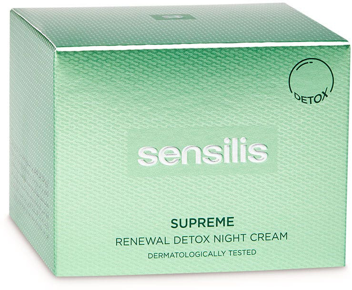 Krem do twarzy Sensilis Supreme Renewal Detox Night 50 ml (8428749854005) - obraz 4