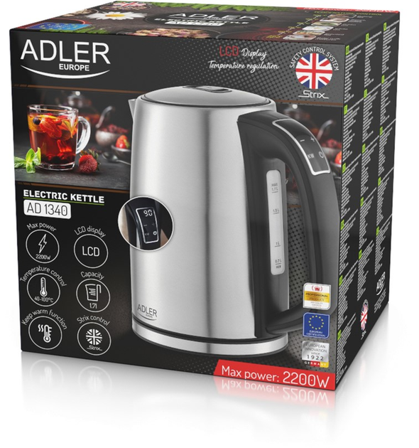 Електрочайник Adler AD 1340 (5903887805247) - зображення 9