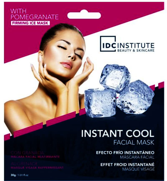 Маска для обличчя Idc Institute Instant Cool Granade Facial Mask 30 г (8436025308067) - зображення 1