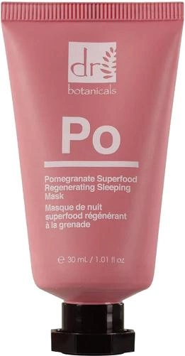Гелева маска для обличчя Dr. Botanicals Pomegranate Superfood Regenerating Hydrating Mask 30 мл (637665739220) - зображення 1