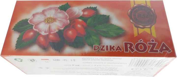 Чай ASZ Дикая роза 20x2.5 г для иммунитета (5903027000068) - изображение 1