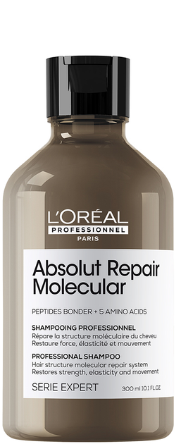 Акція на Професійний крем-шампунь L`Oreal Professionnel Serie Expert Absolut Repair Molecular для ?Відновлення структури Пошкодженого волосся 300 мл від Rozetka