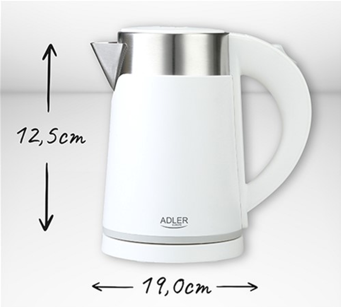 Електрочайник Adler AD 1372 (5903887809665) - зображення 8