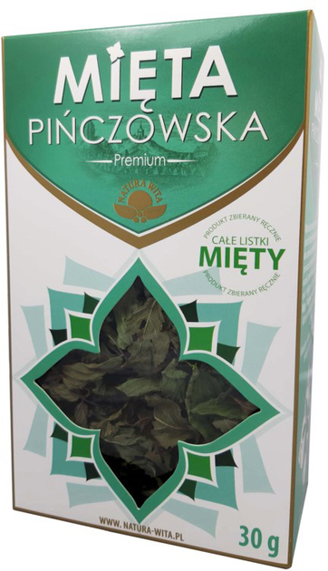 М'ятний чай перміум Natura Wita Pińczowska 30 г (5902194541909) - зображення 1