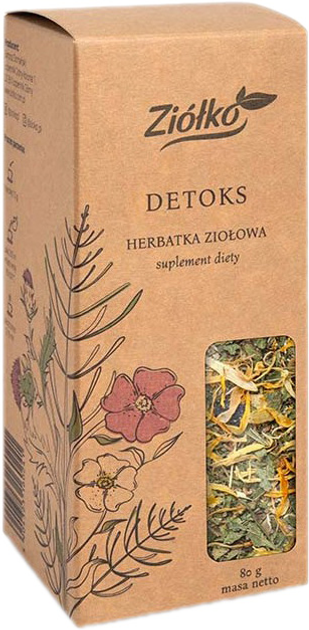 Трав'яний чай Ziółko Детокс 80 г (5904323160241) - зображення 1