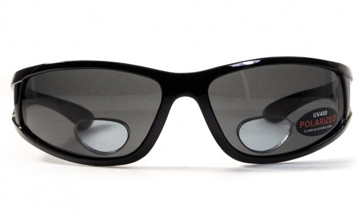 Бифокальные поляризационные очки BluWater Bifocal-3 (+2.0) Polarized (gray) серые - изображение 2