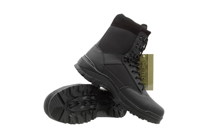 Ботинки Mil-Tec Tactical boots black на молнии Германия 48 - изображение 1
