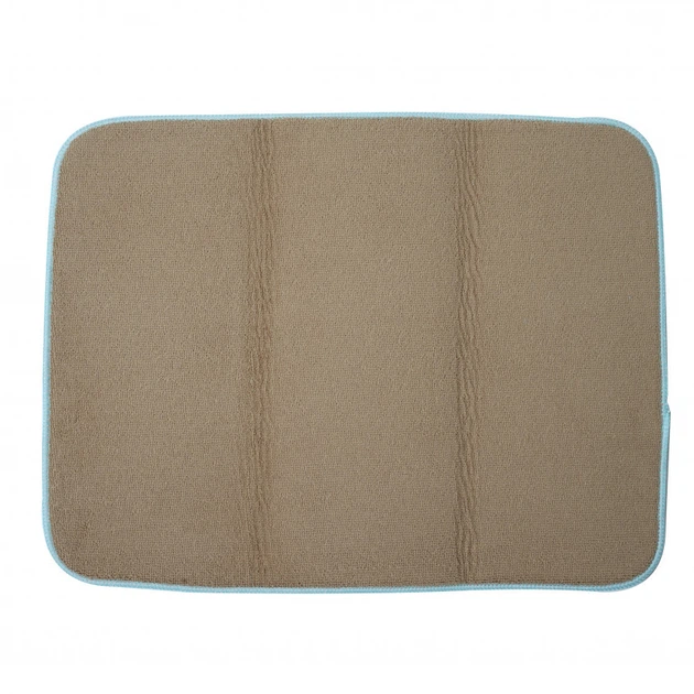 Коврик для сушки посуды Eco Fabric 38*51см цветы (EF-3851-KB) - изображение 3