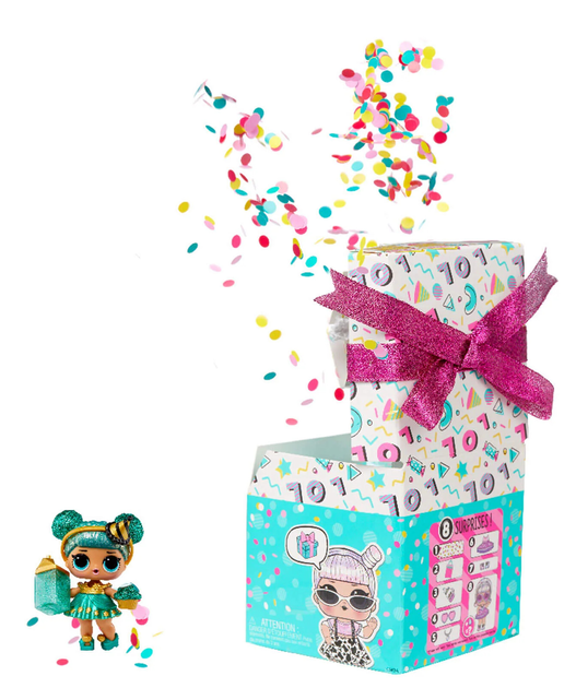 Лялька L.O.L. Surprise Confetti Pop Birthday Display 8 сюрпризів (589969EUC/Display12) - зображення 2