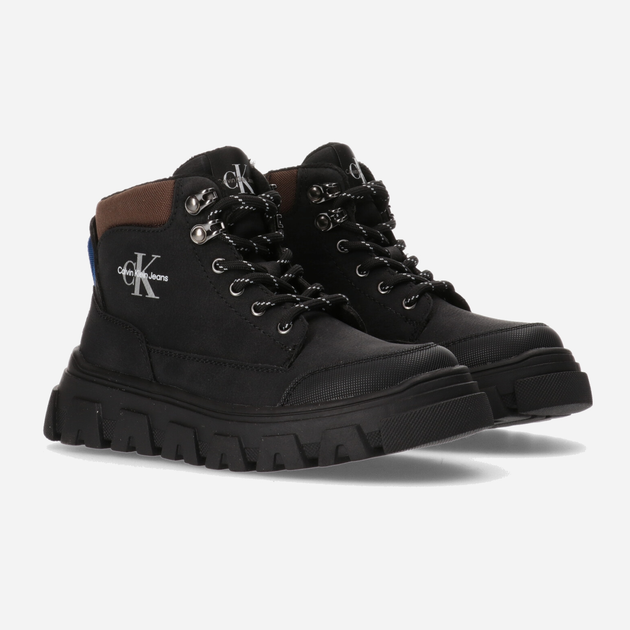 Підліткові зимові черевики для хлопчика Calvin Klein Jeans V3B5-80750-0315999 36 Чорні (8052578372395) - зображення 2