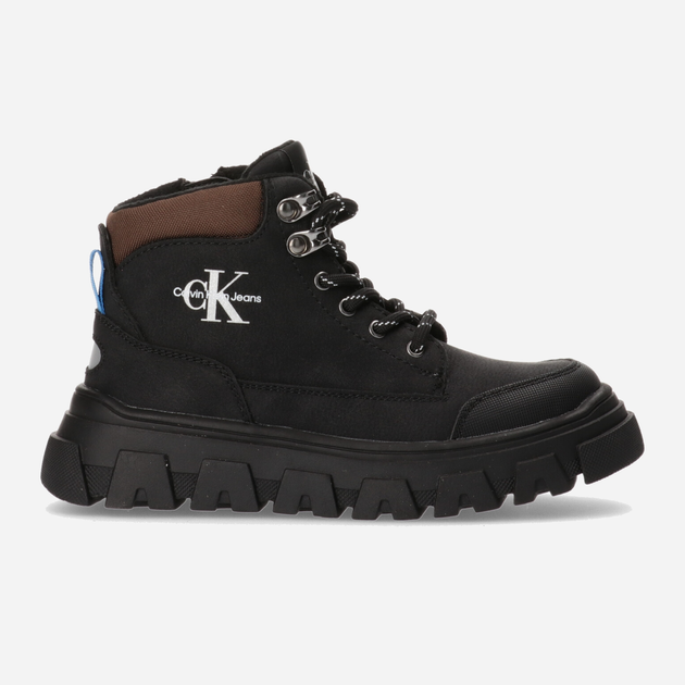 Підліткові зимові черевики для хлопчика Calvin Klein Jeans V3B5-80750-0315999 38 Чорні (8052578372418) - зображення 1