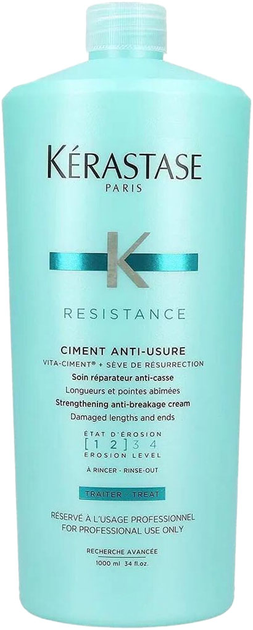 Шампунь Kérastase Resistance Strengthening Anti-Breakage Cream для пошкодженого та ослабленого волосся 1000 мл (3474630382367) - зображення 1