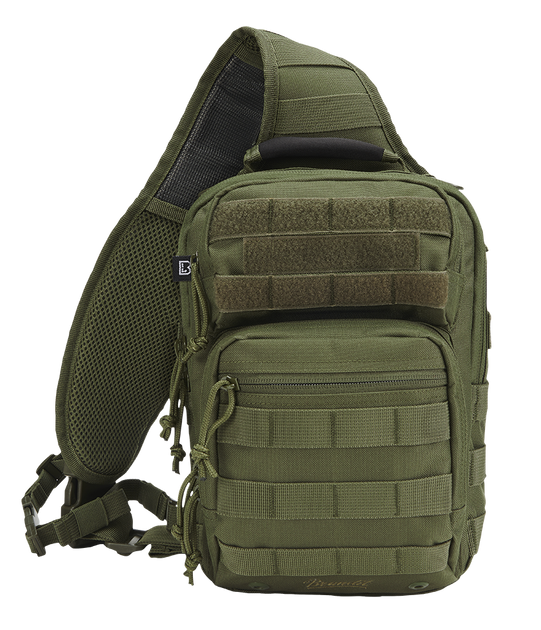 Тактична сумка-рюкзак Brandit-Wea US Cooper sling medium(8036-1-OS) olive - изображение 1