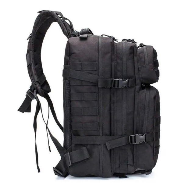 Тактичний рюкзак 55 л Штурм Чорний - зображення 2