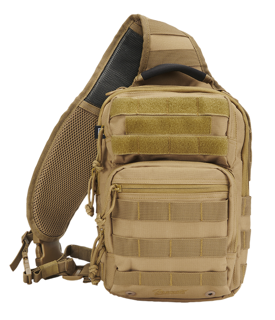 Тактична сумка-рюкзак Brandit-Wea US Cooper sling medium(8036-70-OS) camel - изображение 1