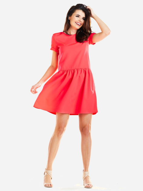 Sukienka trapezowa damska Awama A277 106734 S Fuksja (5902360537842) - obraz 7