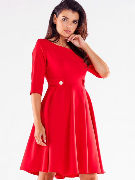 Плаття жіноче Awama A520 1220716 XL Червоне (5902360573727) - зображення 1
