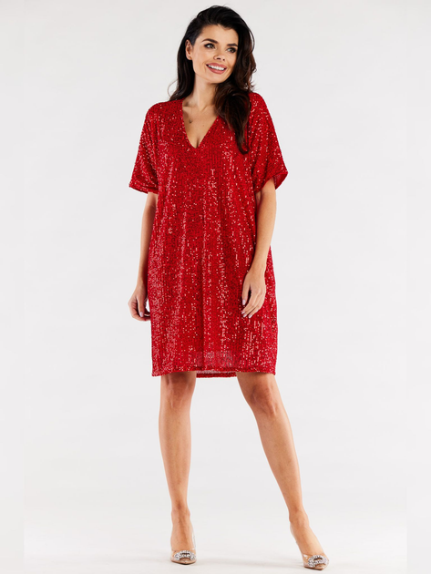 Плаття жіноче Awama A566 1259756 One Size Червоне (5902360576544) - зображення 3