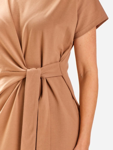 Sukienka T-shirt damska Infinite You M302 1424521 S Beżowa (5902360572591) - obraz 5