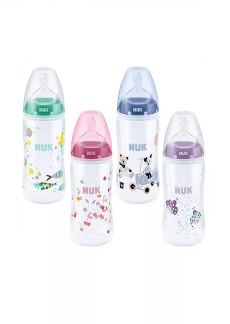 Butelka do karmienia Nuk First Choice Silicone Teat Bottle 300ml (4008600176046) - obraz 1