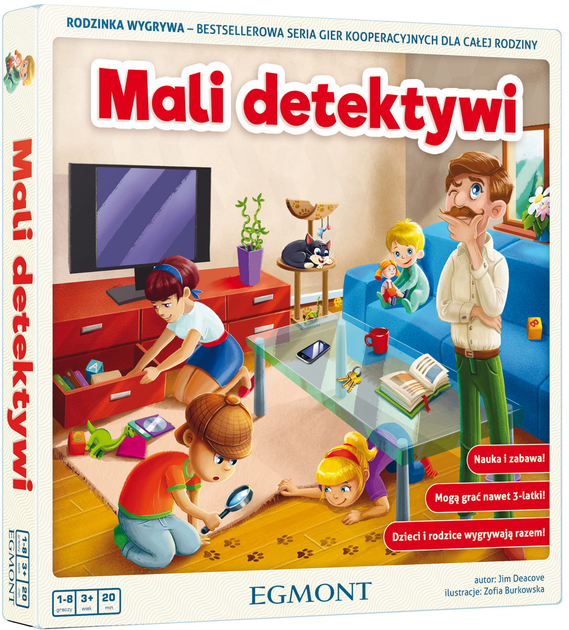 Гра розвиваюча Egmont маленькі детективи (5908215007362) - зображення 1