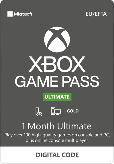 Game Pass Microsoft ESD Ultimate na 1 miesiąc (QHW-00008) - obraz 1