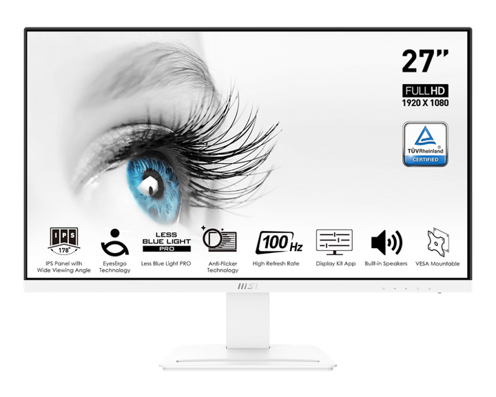 Монитор MSI PRO MP273AW -- FHD IPS 100Hz / 1мс (MPRT) / 6-Bit +