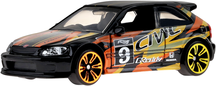 Тематическая машинка Hot Wheels Неоновые гоночные в ассортименте 1