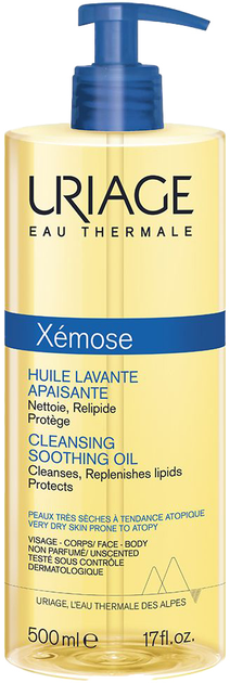 Олія для тіла Uriage Xemose Cleansing Oil 500 мл (3661434005923) - зображення 1