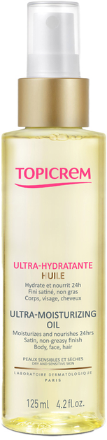 Олія для тіла Topicrem Ultra-Moisturizing Oil 125 мл (3700281703641) - зображення 1