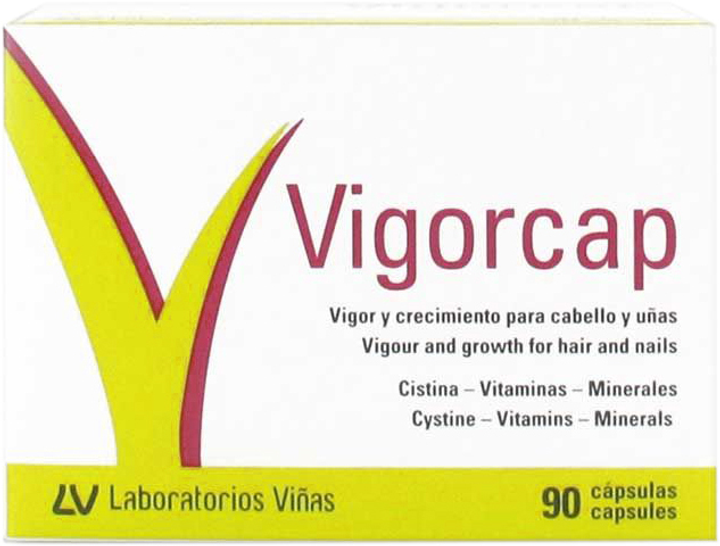 Амінокислоти Laboratorios Vinas Vigorcap 90 капсул (8470001596512) - зображення 1