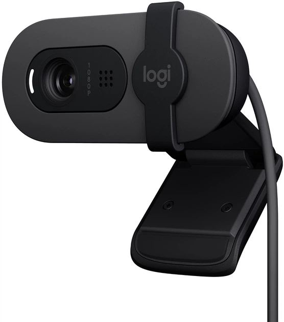 Logitech Brio 100 1080p Full HD Webcam (Graphite