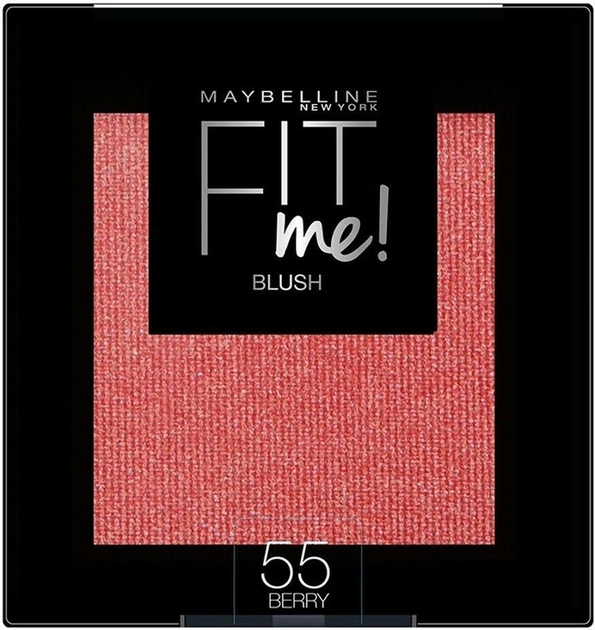 Рум'яна Maybelline Fit Me Blush 55 Berry 5 г (3600531537425) - зображення 1