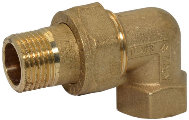 Американка угловая (конус) PATTARONI 1/2" ВН латунная (F19R002) – фото ...
