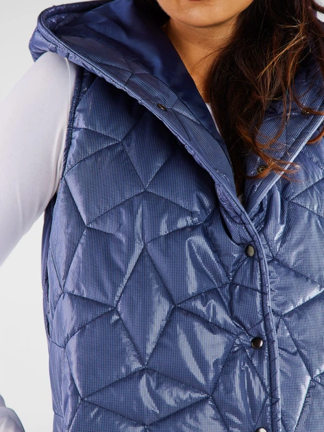 Теплий жилет жіночий Awama A539 1220775 L-XL Синій (5902360566101) - зображення 7