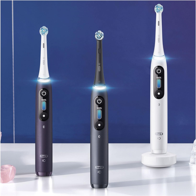 Набір електричних щіток Oral-B (iO8 Duo Black Onyx/White) - зображення 9