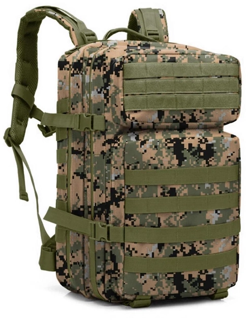 Рюкзак тактичний на 45 літрів (цифровий джунглі) - зображення 1