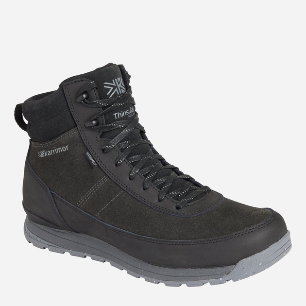 Buty trekkingowe męskie wysokie Karrimor Retro Mid 2 Weathertite K2362-BLK 42 (8UK) 26.5 cm Czarne (5017272013466) - obraz 2