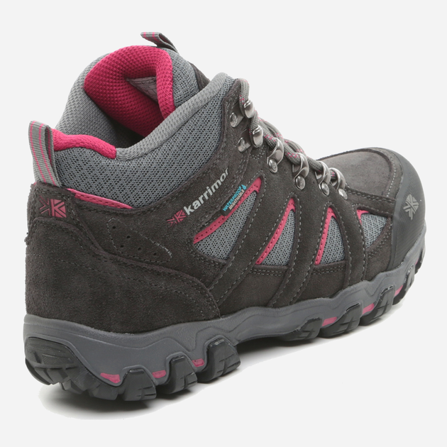 Buty trekkingowe damskie niskie Karrimor Bodmin Mid 5 Ladies Weathertite K898-DGC 41 (7UK) 25.5 cm Ciemnoszare (5017272869971) - obraz 5