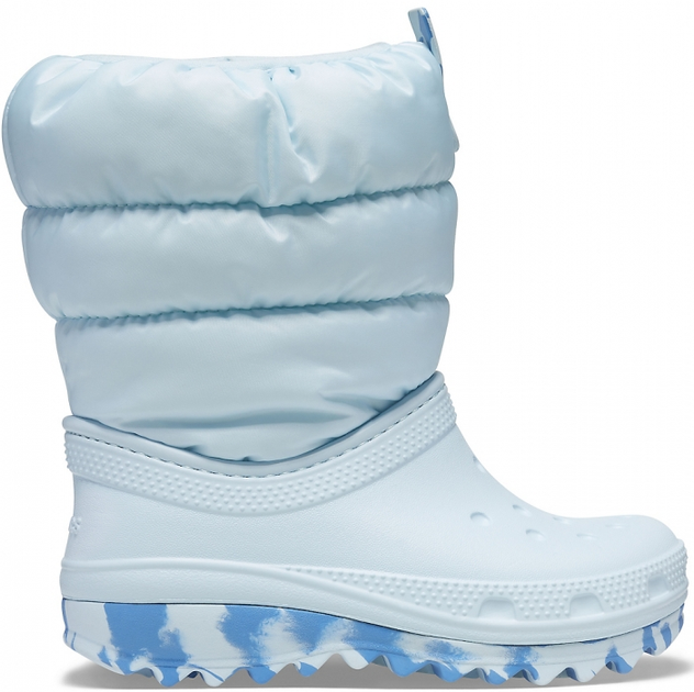 Crocs Kids Classic Neo Puff Boot Mineral Blue . 4