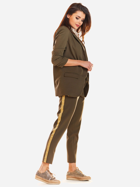 Marynarka damska Awama A267 106719 L Khaki (5902360536562) - obraz 5