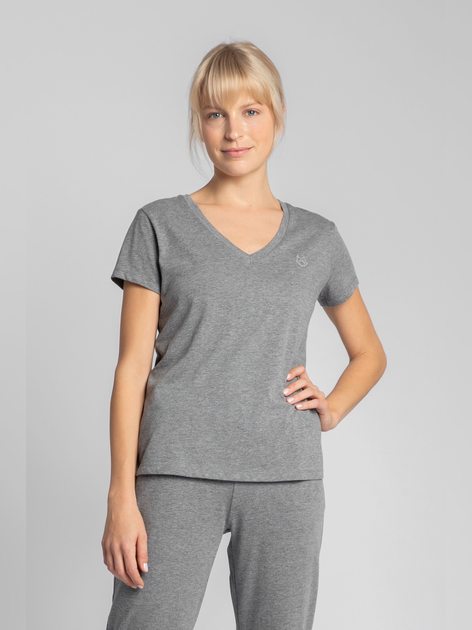 Піжамна футболка LaLupa LA014 381186 XL Grey (5903887607315) - зображення 1