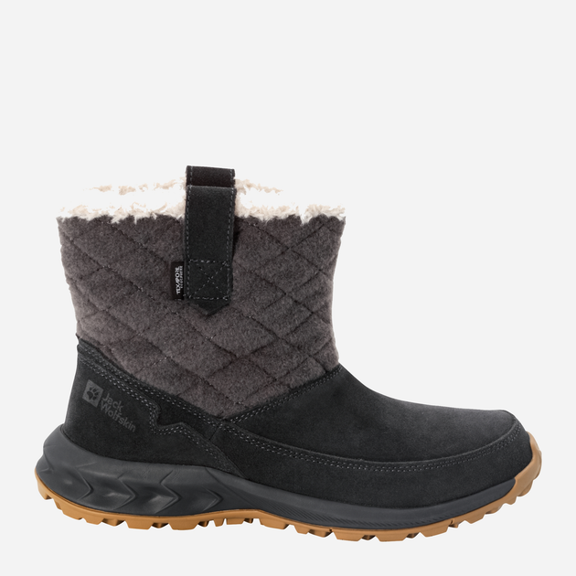 Śniegowce damskie niskie ocieplane Jack Wolfskin Queenstown Texapore Boot W 4053551-6364 43 (9UK) 27.2 cm Ciemnoszare (4064993483178) - obraz 1