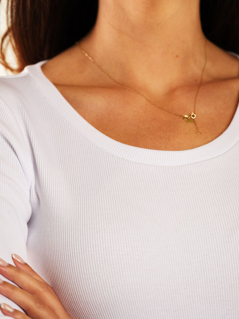 Body damskie z długim rękawem Infinite You M287 1220656 XL Białe (5902360562523) - obraz 8