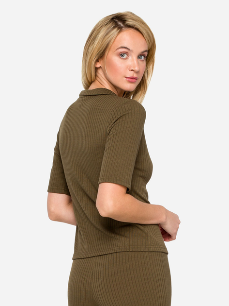 Піжамна сорочка LaLupa LA116 1223067 2XL Khaki (5903887688710) - зображення 2