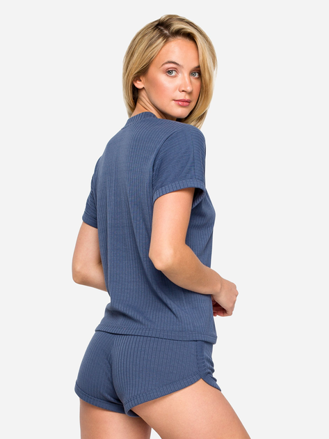 Koszulka od piżamy LaLupa LA118 1223076 S Niebieska (5903887689120) - obraz 2
